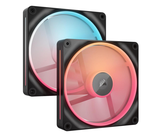 CORSAIR iCUE LINK LX140R RGB Dual Pack 2x140mm CO-9051052-WW - 1300109 - zdjęcie